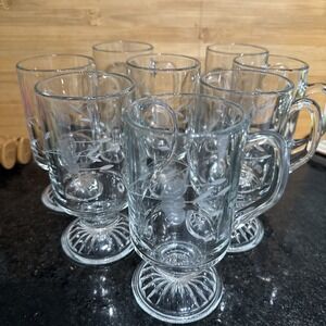 Set of 8 Vintage PRINCESS HOUSE Heritage Floral Irish Coffee mug